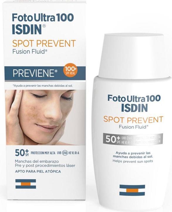Isdin FOTO ULTRA spot prevent SPF50+ 50 ml (Suntan cream, SPF 50+, 50 ml)