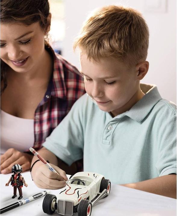 Produktbild Playmobil Rennauto (71376, Playmobil Color)