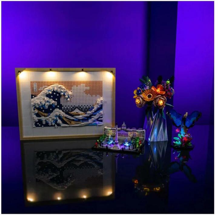 Image du produit Light my bricks LMB 2.0 Kit de lumière d’initiation pour LEGO® Sets de décoration