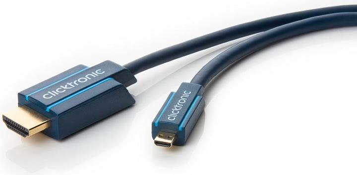 clicktronic micro HDMI (Typ D) — HDMI (Typ A) (5 m)