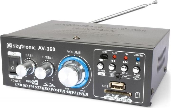 Produktbild Skytronic Mini-Verstärker AV360 (Verstärker)
