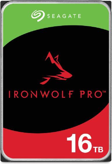 Seagate IronWolf Pro ST16000NT001 - Harddisk - 16 TB - intern - 3.5" - SATA 6Gb/s - 7200 rpm - b... (16 TB, 3.5")