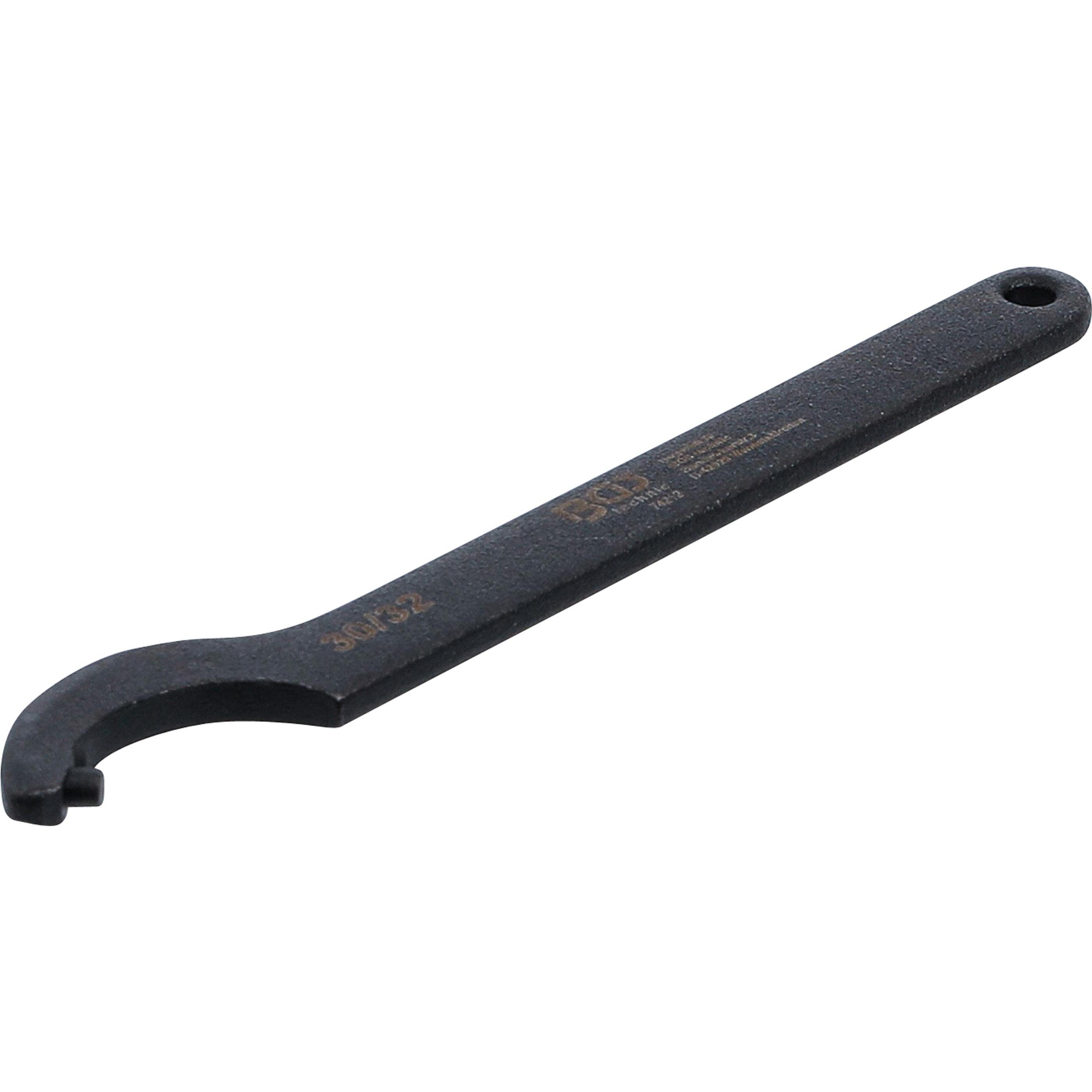 BGS, Schraubenschlüssel, Hakenschlüssel mit Zapfen 30 - 32 mm (31 mm, 30 mm, 32 mm)