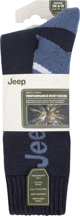 Produktbild Jeep 3er-Pack -Walking-Performance-Stiefelsocken (3er Pack, 39 - 45)