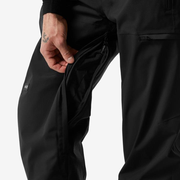 Produktbild Dreamscape Snowboardhose Latzhose Herren wasserdicht - 900 schwarz (L)