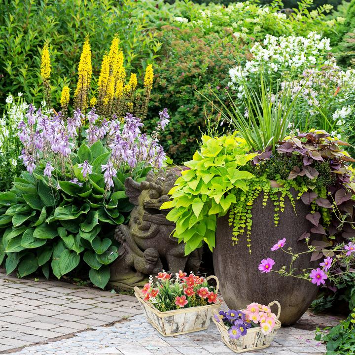 Image du produit Relaxdays 3x pot de fleurs (27 cm)