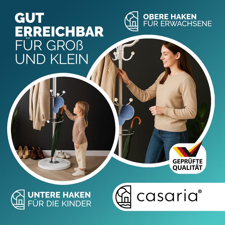 Actual product image Casaria Coat rack