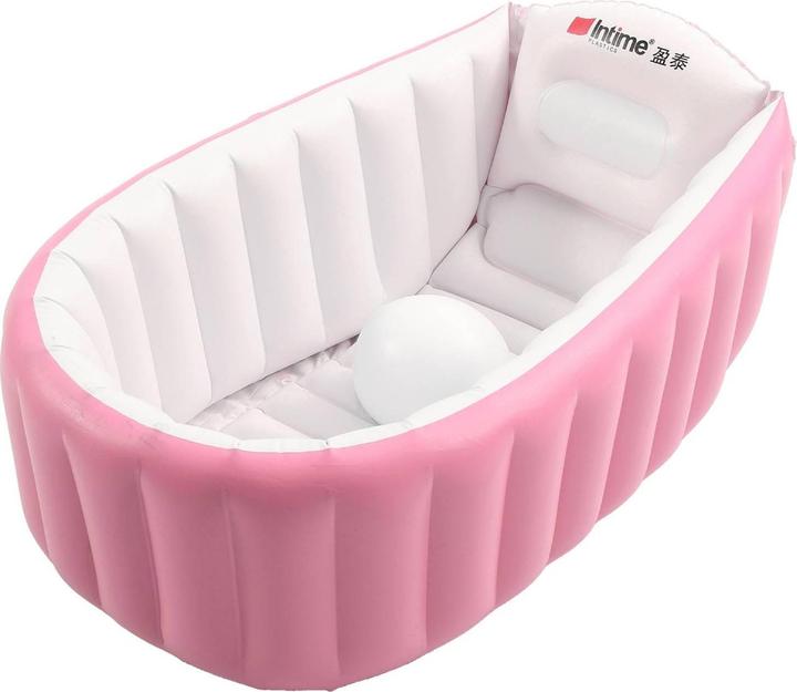 Actual product image JTI Inflatable bath for babies - Pink