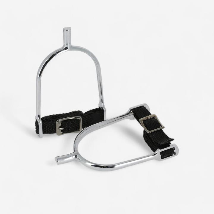 Actual product image Fouganza Spurs square point steel