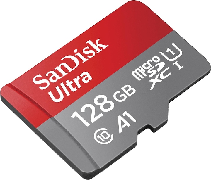 Produktbild SanDisk Ultra microSDXC /s+SD Adapter (128 GB, microSDXC, U1, UHS-I)