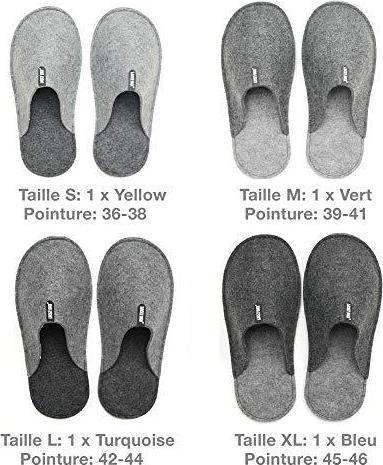 Produktbild Gästehausschuhe 4er Set