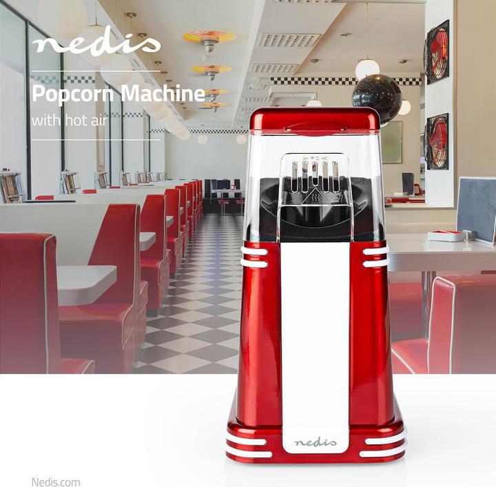 Produktbild Nedis FCPC100RD Popcorn-Mashine, Rot
