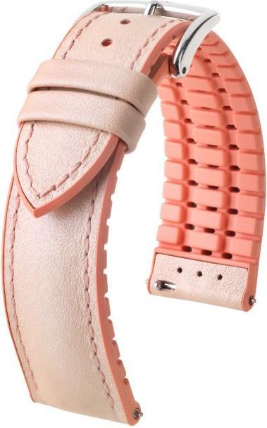 Actual product image Hirsch Lindsey (20 mm, Calf, Galaxy Watch 5 (44mm), Galaxy Watch 5 Pro, Galaxy Watch 6, Galaxy Watch 6 Pro, Huawei Watch GT 3 Pro (43mm), Polar Unite, Garmin vívoactive 5, Garmin Forerunner 55, Galaxy watch 4 (40mm), Galaxy watch 4 (44mm))