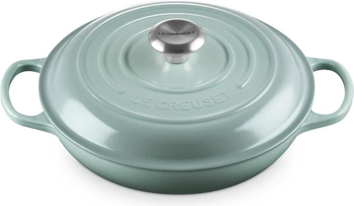 Produktbild Le Creuset Shallow pan Evo 26cm Sea Salt (Bratpfanne, Gusseisen, 26 x 11.90 cm)