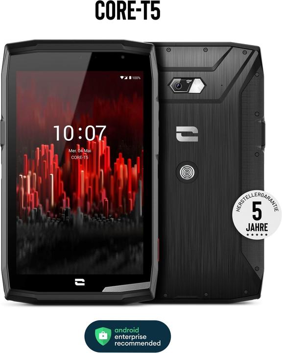 Produktbild Crosscall CORE-T5 (4G, 8", 64 GB, Schwarz)