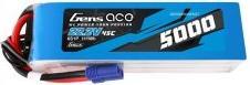Produktbild Gens Ace LiPo G-Tech 5000mAh 22.2V 45C 6S1P battery with EC5 plug (22.20 V, 5000 mAh)