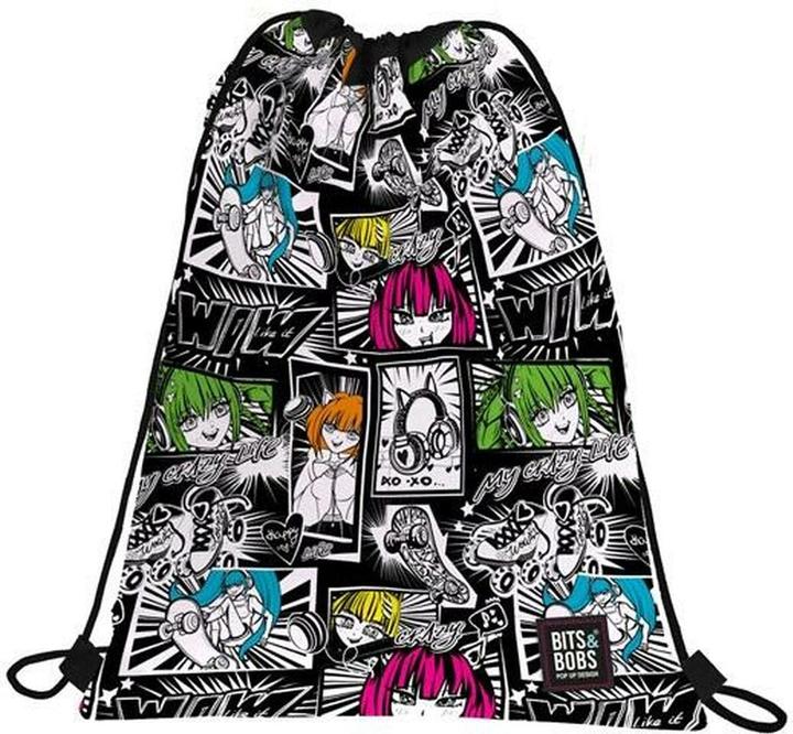 Actual product image Bits & Bobs Backpack bag with straps Bits&Bobs Yuku Colourful