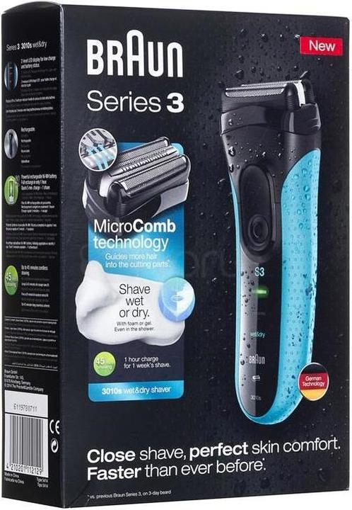 Actual product image Braun Shaver Series 3 ProSkin 3010s