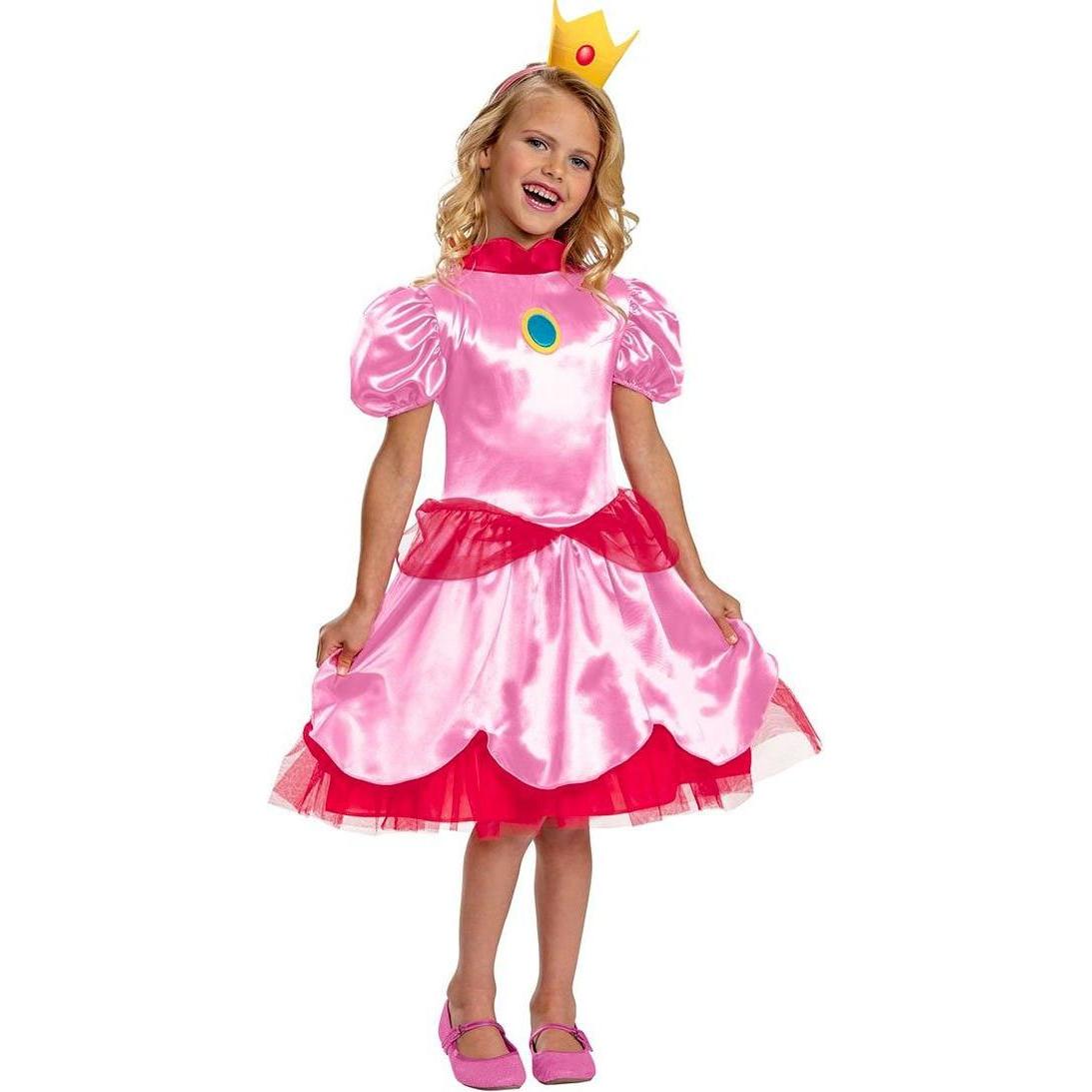 Jakks Pacific Disguise - Princess Peach Fancy Dress (104 cm) (3, 4)