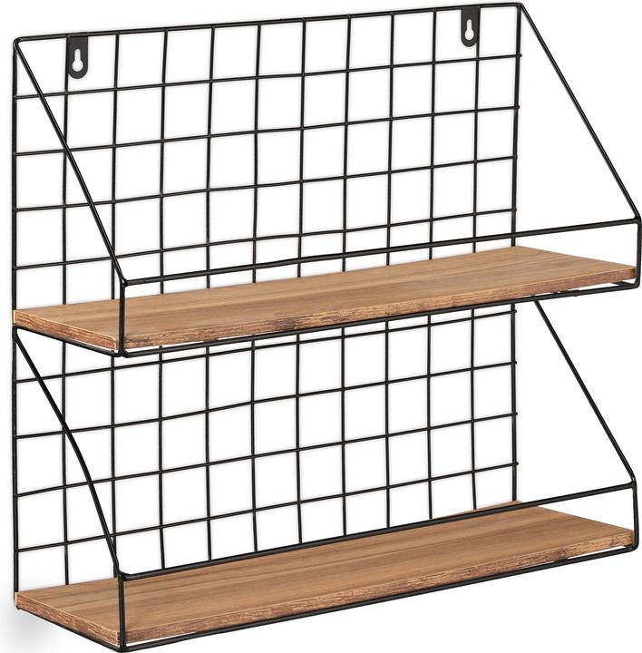 Actual product image Relaxdays Wall Shelf (45 x 16 x 41 cm)