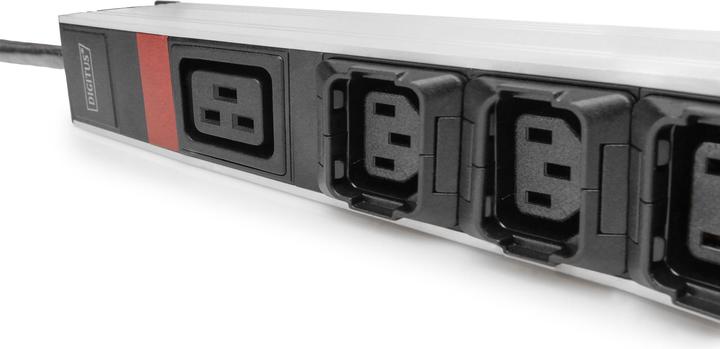 Produktbild Digitus Basis IT PDU, 3-phasig 16A, 24 x C13, 3 x C19, 3 m Zuleitung, IEC 60309 16 A Stecker