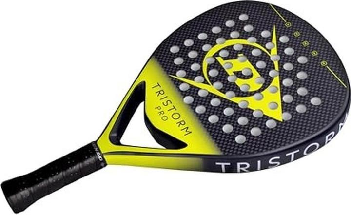 Actual product image Dunlop Slazenger 25 TRISTORM PRO Padelracket Zwart/Geel