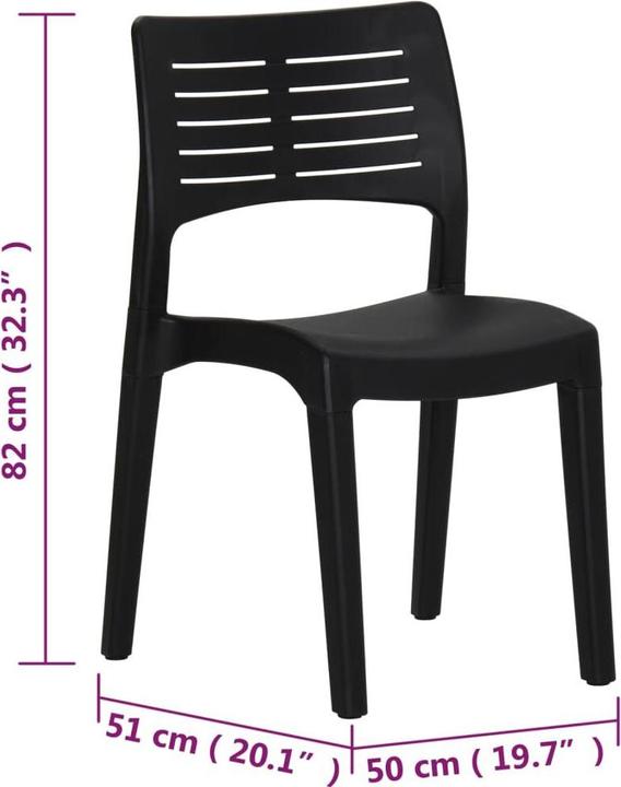 Produktbild vidaXL Gartenstuhl