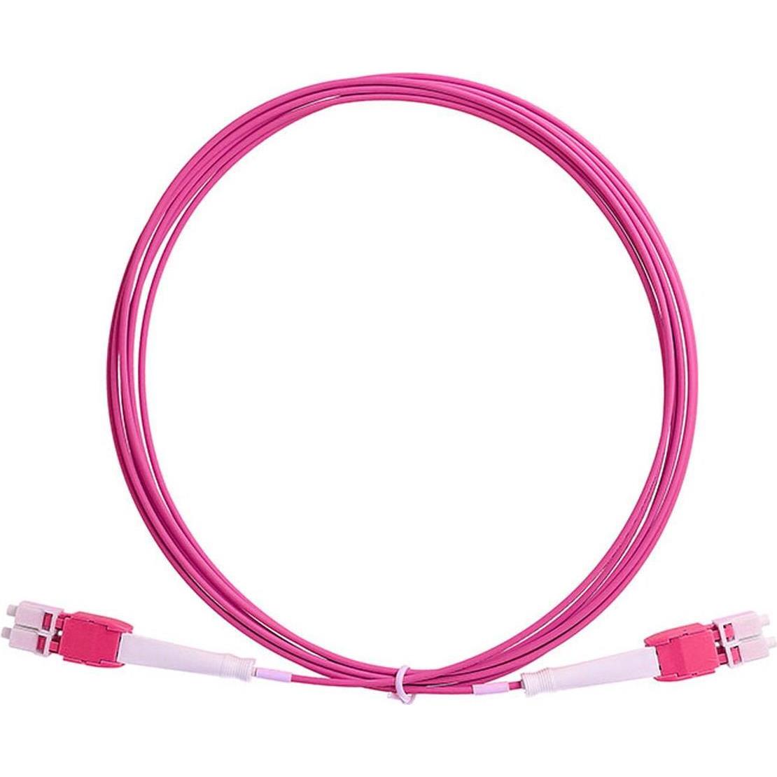 CBO Duplex LWL Patchkabel LC Uniboot-LC Uniboot Multimode OM4 5 Meter (CAT7, 5 m), Netzwerkkabel