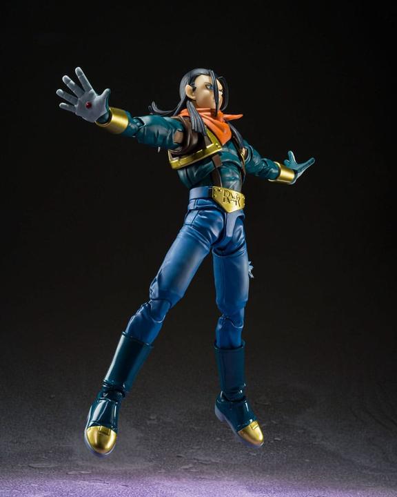 Actual product image Bandai Dragon Ball GT S.H.Figuarts Super Android 17