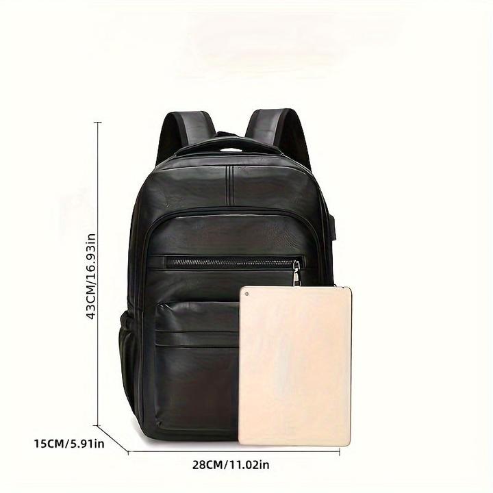 Immagine prodotto Only-Bags.Store Zaino a spalla, zaino per studenti in pelle PU, zaino da viaggio, impermeabile multifunzionale