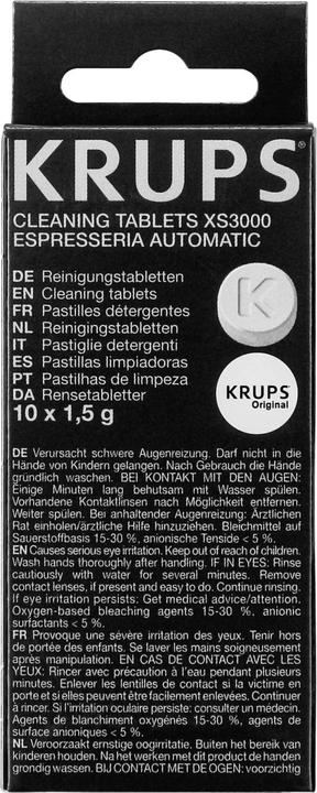 Actual product image Krups Cleaning tablets