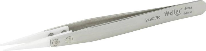Actual product image Weller Erem Precision Tweezers With Ceramic Tip And Fluted Finger Profile Precision Tweezers Stainless Steel Tip
