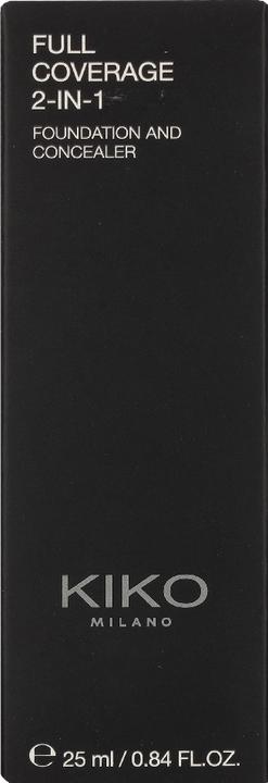 Actual product image KIKO Milano Full Coverage 2-in-1 Foundation & Concealer (95 Neutral Gold)