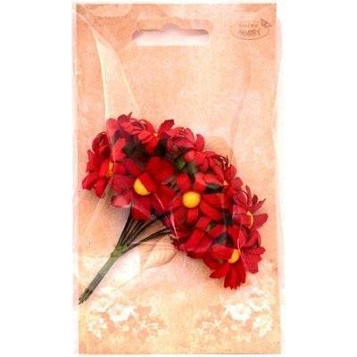 Creality Rote Stoff-Gänseblümchen 2 cm, 12 Stk, Accessori per stampante 3D