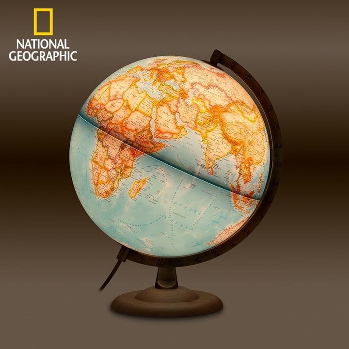 Actual product image Atmosphere Globe 30cm NG Gold Classic Blue GB Illuminated (NGGOLDCLA) (30 cm)