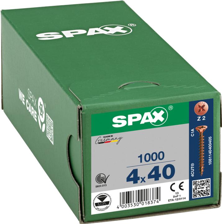Produktbild Spax Spanplattenschrauben (1000 Schrauben pro Stück)