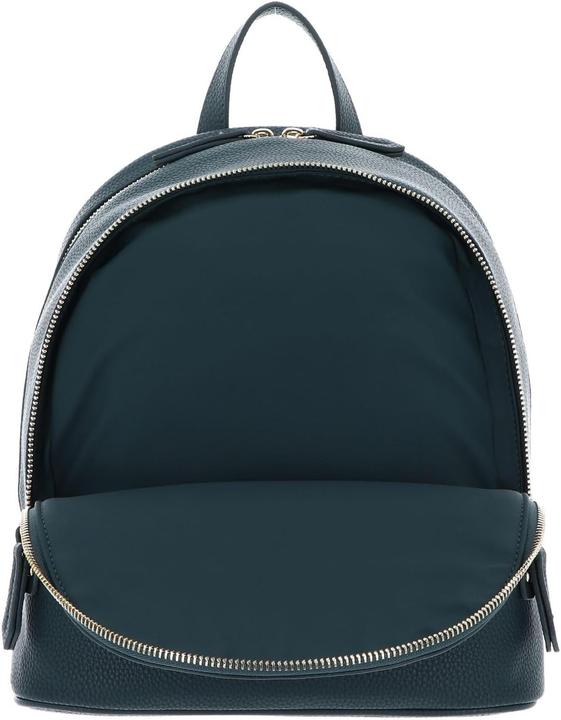 Actual product image Valentino Brixton Backpack Ottanio with Gold Accents for Daily Essentials