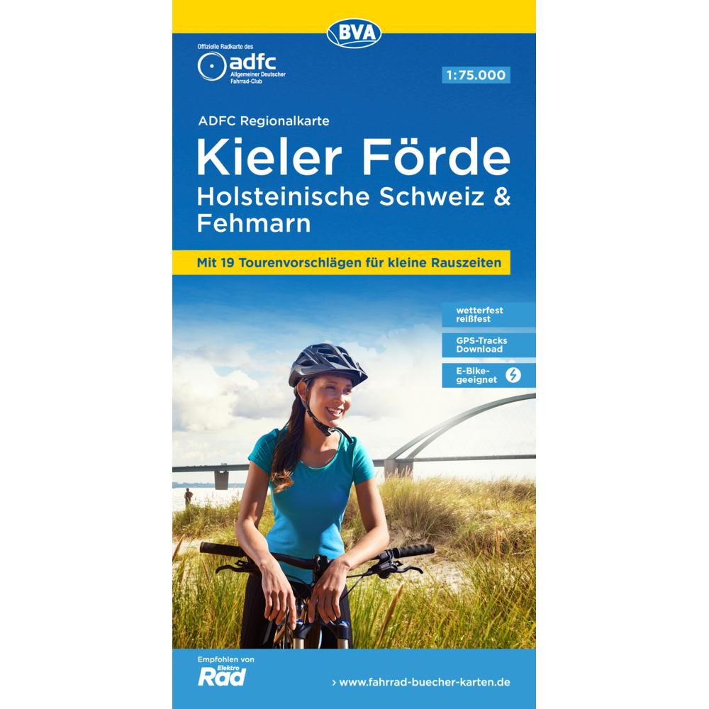 ADFC Regionalkte Kieler Förde Holst.Sch, Landkarte