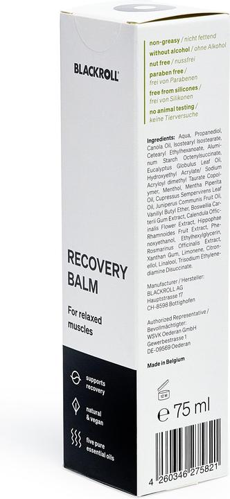 Actual product image Blackroll Recovery Balm (1 x, 75 ml, 120 g)
