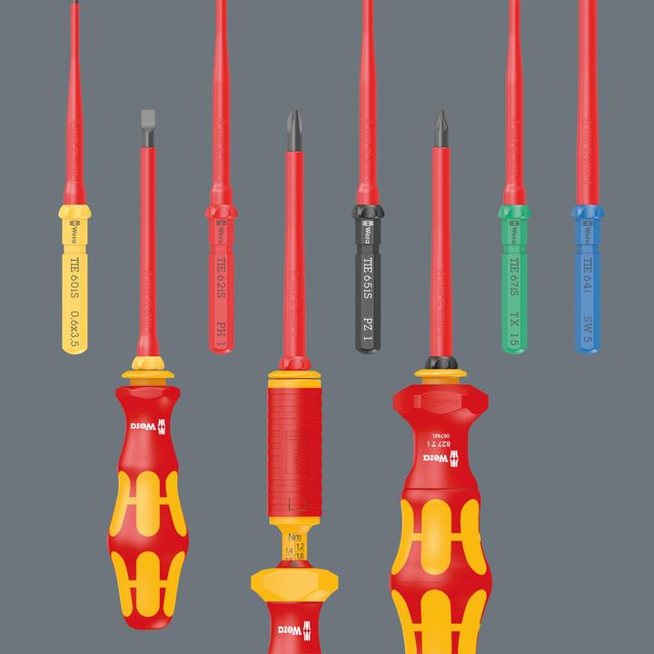 Actual product image Wera Kraftform Kompakt VDE 16 Universal 1 (Port, TX)