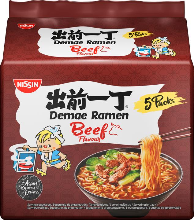 Image du produit Nissin DEMAE RAMEN - Beef MP5 (500 g)