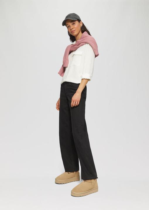 Produktbild S.Oliver Bluse Lässige Hemdbluse mit aufgesetzten Taschen (44)