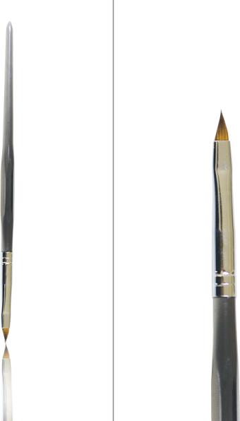 Produktbild BrillBird Acryl Nail Art Pinsel – Schwarz (Nagellacktrockner)