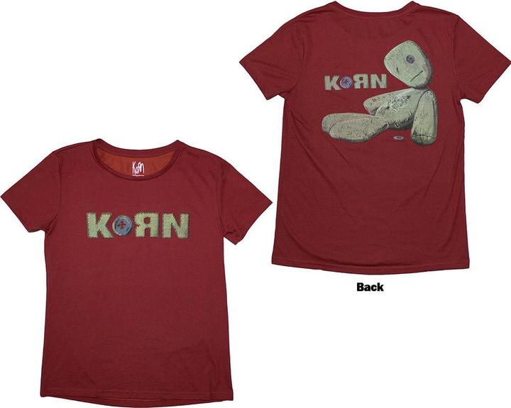Actual product image Korn Doll Issues Back Print (Girlie) (S)