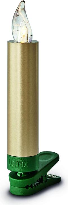 Image du produit Krinner Bougie de Noël à LED pour arbre de Noël - Ensemble de démarrage Superlight (12 x)