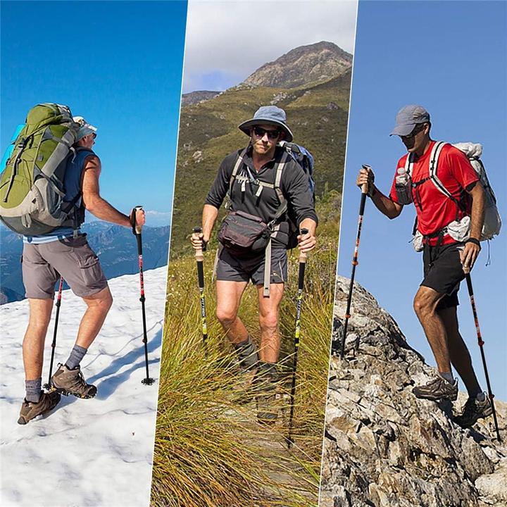 Actual product image FitTrek Teleskop-Trekkingstöcke mit Korkgriff