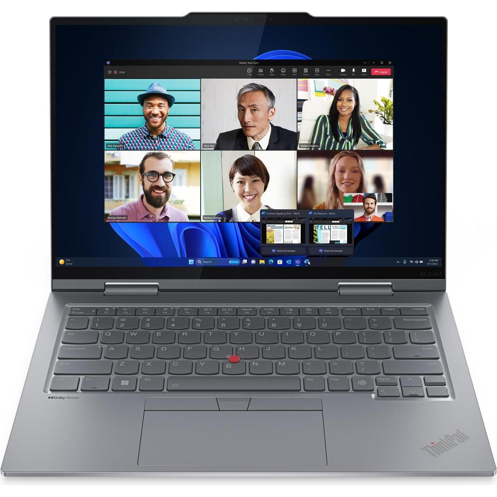 Lenovo ThinkPad X1 2-in-1 Gen 9, Notebook Ersatzteile, Silber