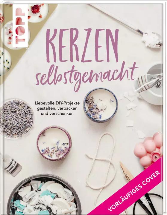 Image du produit Kerzen selbstgemacht. Liebevolle DIY-Projekte gestalten, verpacken und verschenken (Allemand, Maja Fiedler, 2022)