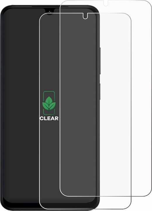 Actual product image ScreenLeaf Screen Protector sustainable Screen Protection, clear, anti-scratch (2 Piece, Xiaomi Redmi 5)