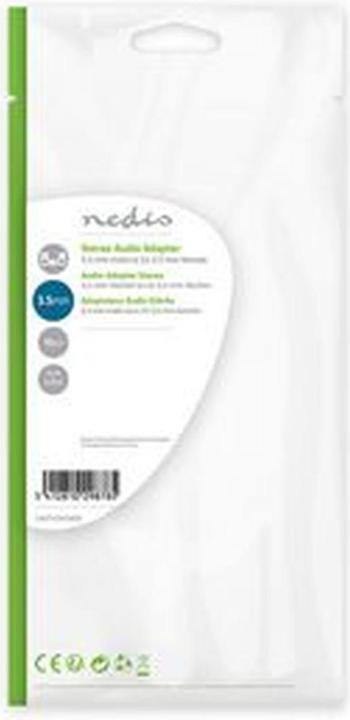 Produktbild Nedis Audio Stereo Adapter 3.5 M M M -2X 3.5 MM H BLS/10UD (Klinkenadapter)